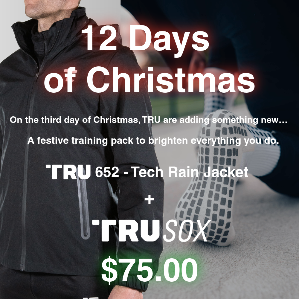 12 Days Of Christmas - TRU 652 - Tech Rain Jacket & TRUsox Offer - Day Three