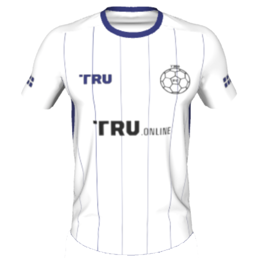 TRU 352 Pinstripe - Custom Jersey (White/Navy)