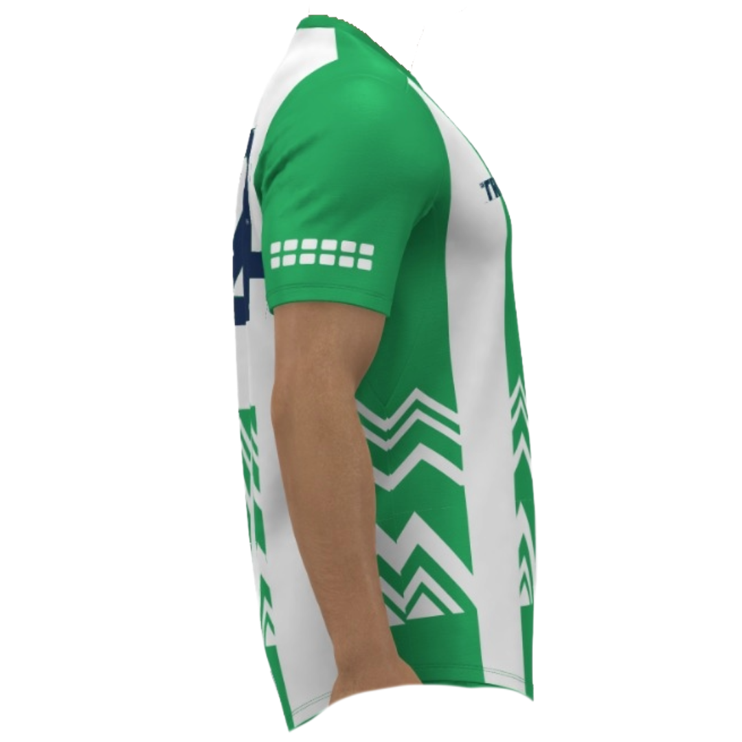 Vermont ODP - TRU Custom Outfield Away Jersey (Green/White)