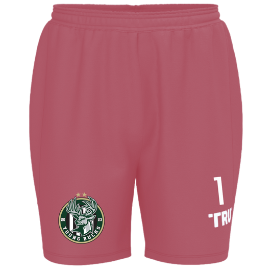 TRU Game Shorts - Young Bucks FC (Red)