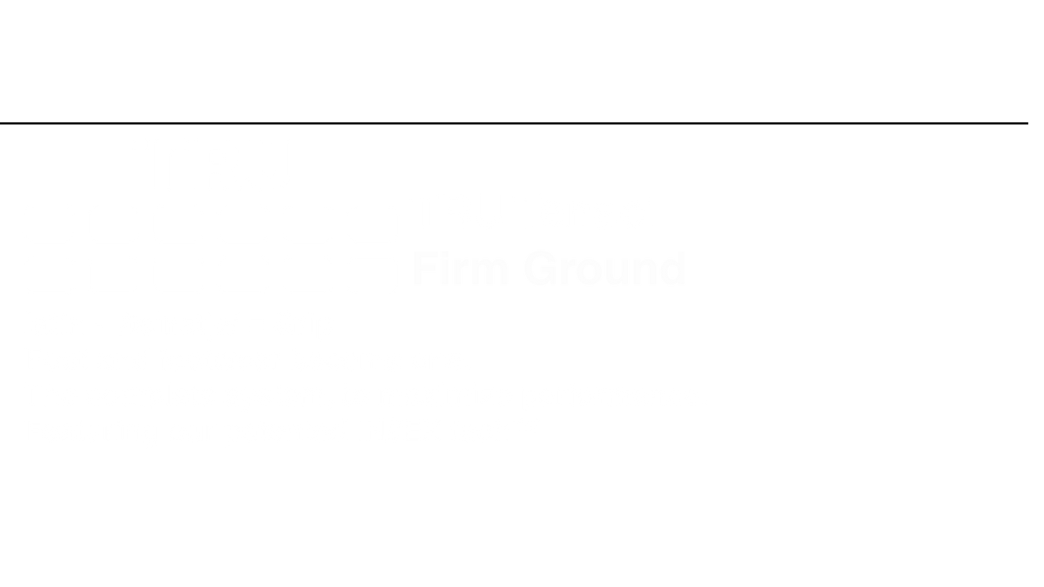 TRU Tenaci Firm Ground
