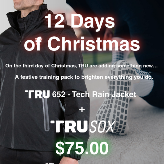 12 Days Of Christmas - TRU 652 - Tech Rain Jacket & TRUsox Offer - Day Three