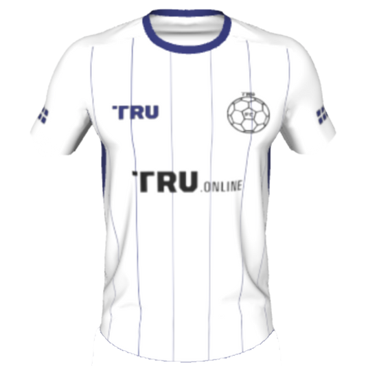 TRU 352 Pinstripe - Custom Jersey (White/Navy)