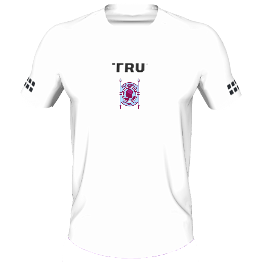 TRU Stadium Shirt - Partington minds FC (White)