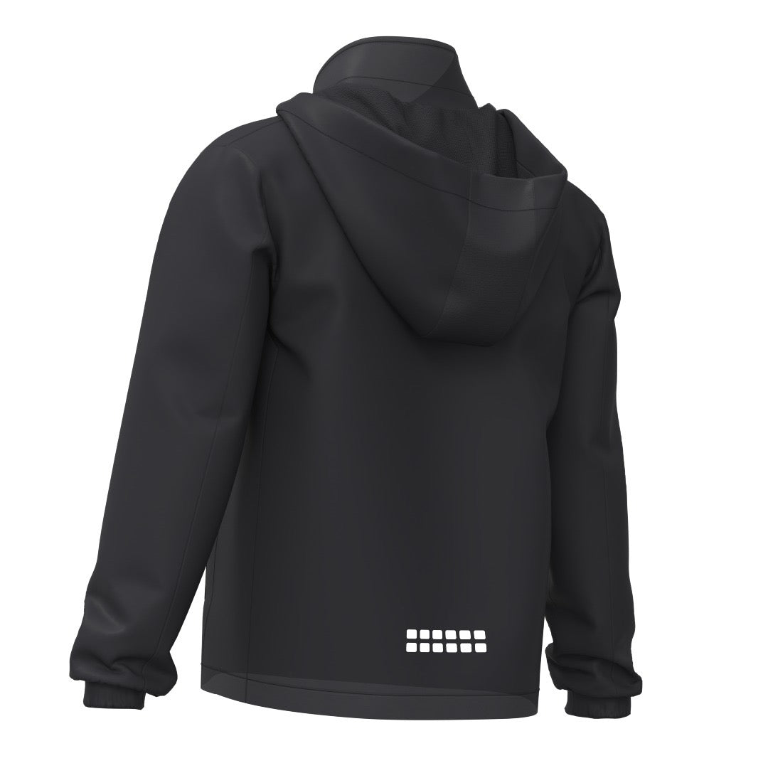 TRU 652 - Tech Rain Jacket - Vermont Soccer Association (Red and blue logo)