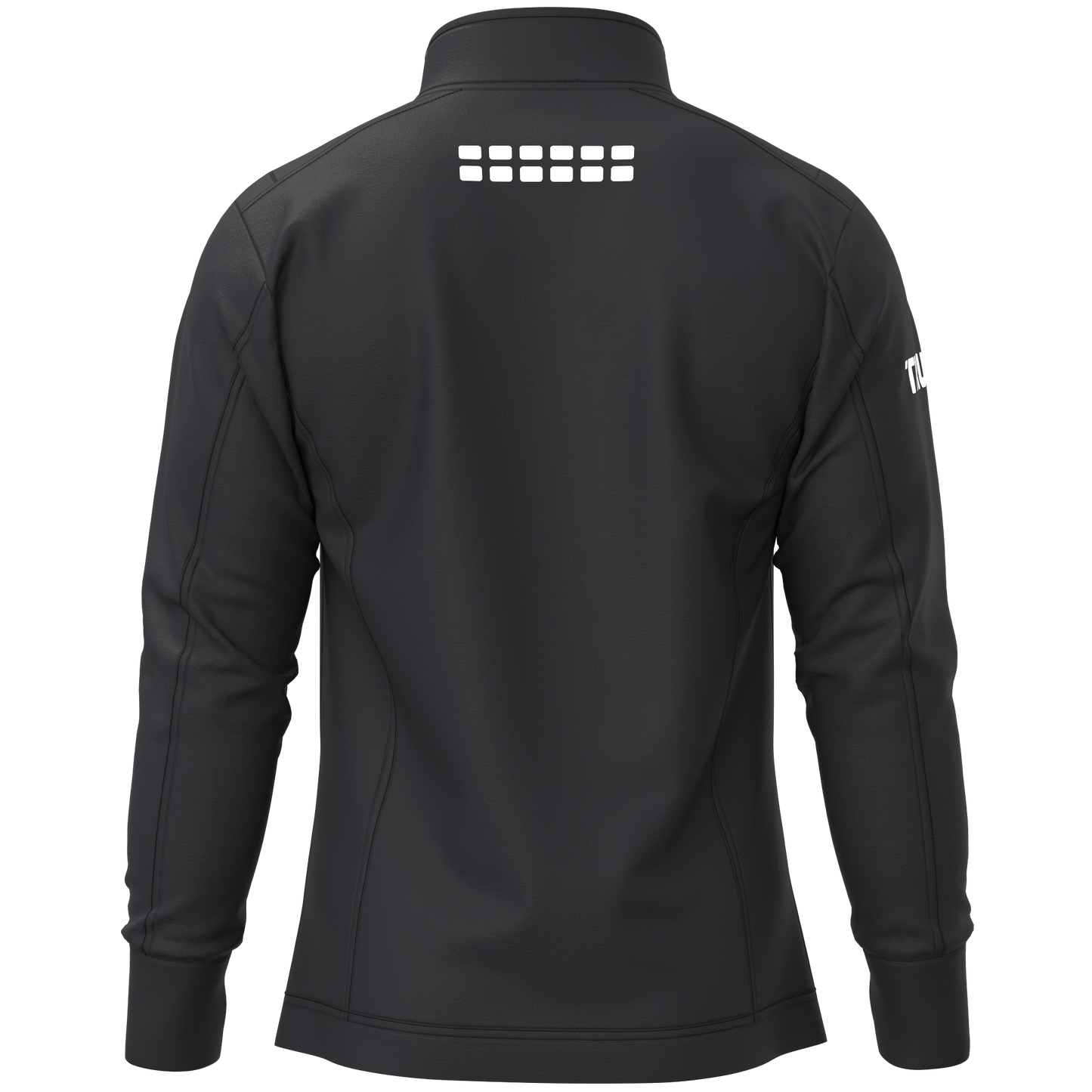 TRU 851 - Tech Quarter Zip - Vermont Soccer Association (Red and blue logo)