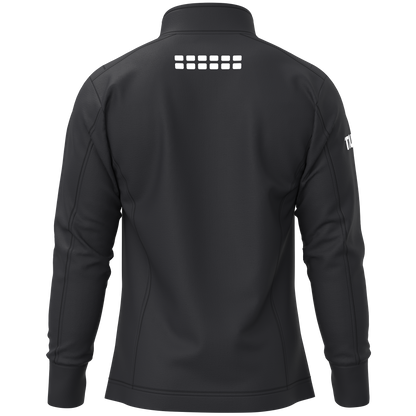 TRU 851 - Tech Quarter Zip - Vermont Soccer Association (Red and blue logo)