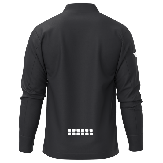 TRU 795 - Tech Full Zip Training Tracksuit Top - Vermont Soccer Association (Red and blue logo)