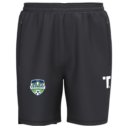 TRU 451 - Elite Pocket Short - Vermont Soccer Association (Blue and green logo)