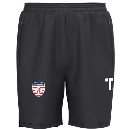 TRU 451 - Elite Pocket Short - Vermont Soccer Association (Red and blue logo)