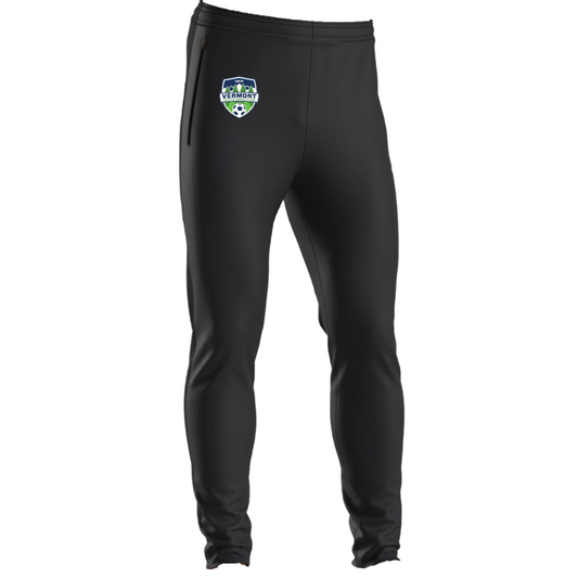 TRU 893 - Tech Training Pant - Vermont Soccer Association (Blue and green logo)