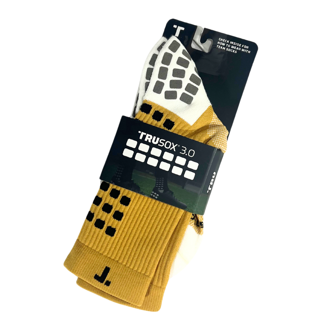 Gold & Black TRUsox® 3.0 Grip Socks MidCalf Length