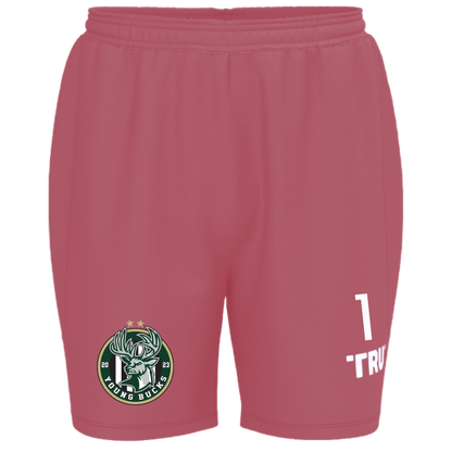 TRU Game Shorts - Young Bucks FC (Red)