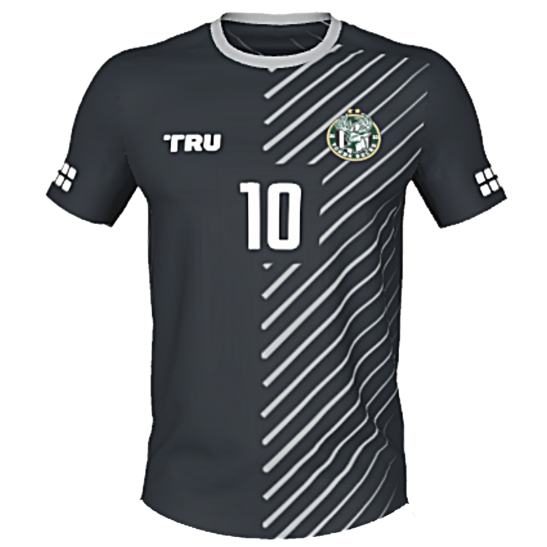 Young Bucks FC - TRU Tornado Jersey (Black/White)