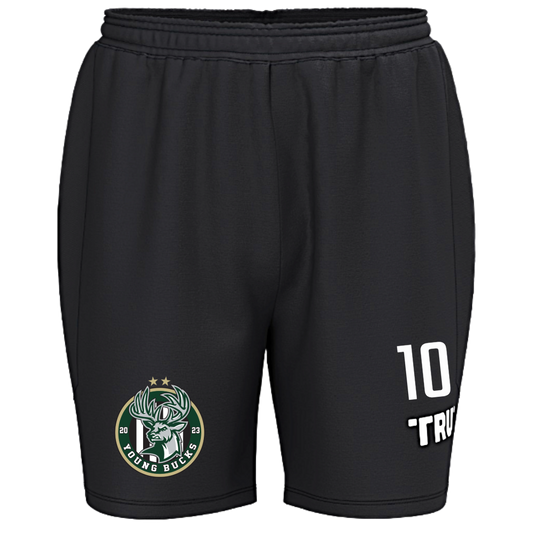 TRU Game Shorts - Young Bucks FC (Black)