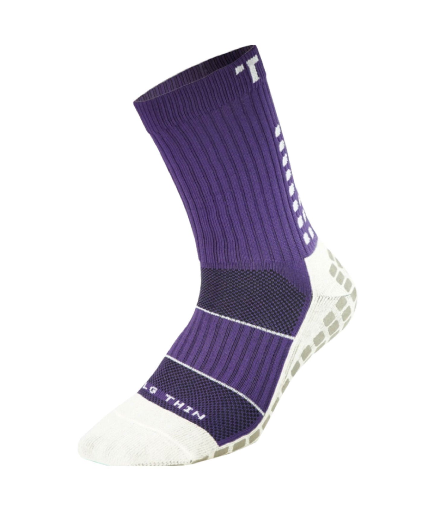 TRUsox Grip Socks Soccer Purple