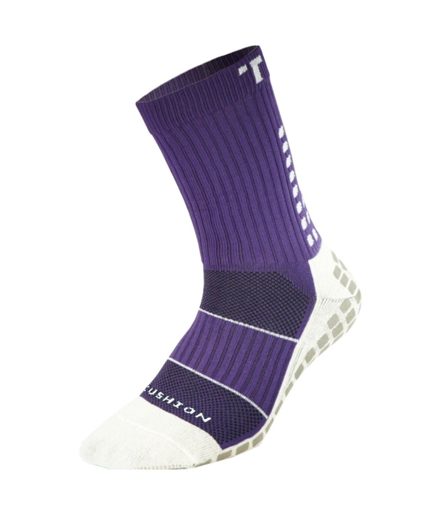 TRUsox Grip Socks Soccer Purple