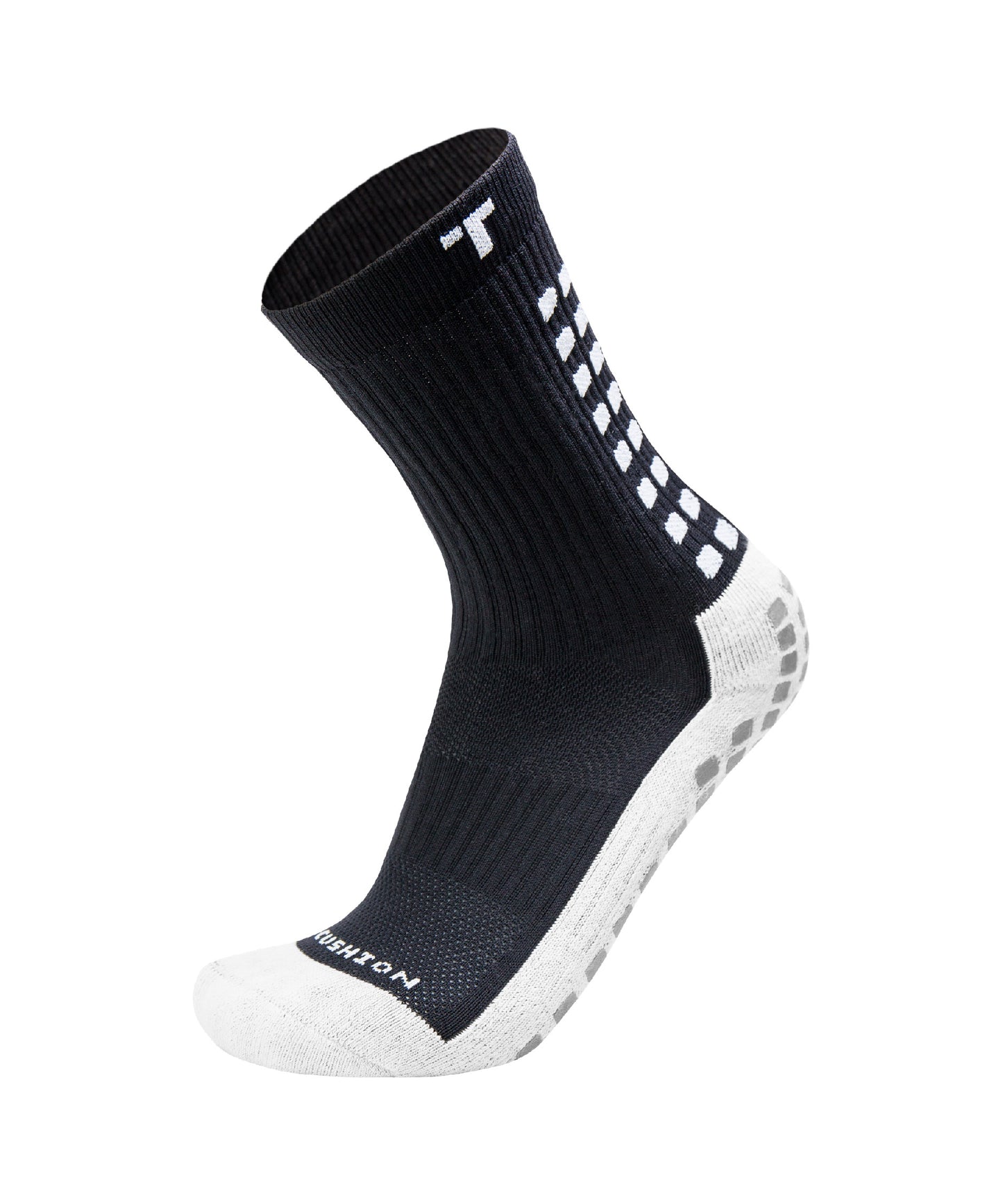 TRUsox Grip Socks Soccer Black