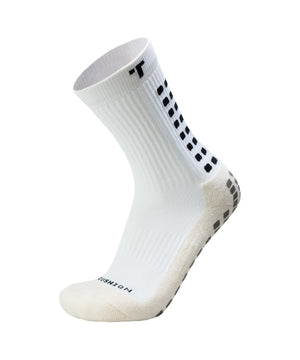 TRUsox Grip Socks Soccer White