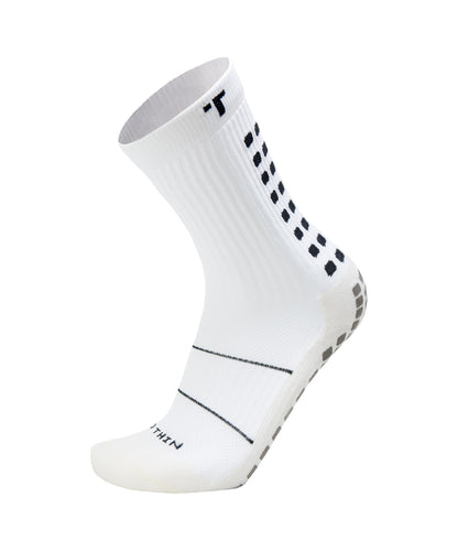 TRUsox Grip Socks Soccer White