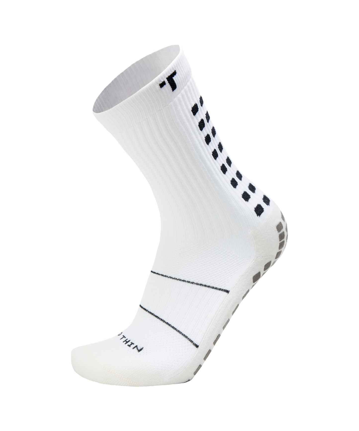TRUsox Grip Socks Soccer White