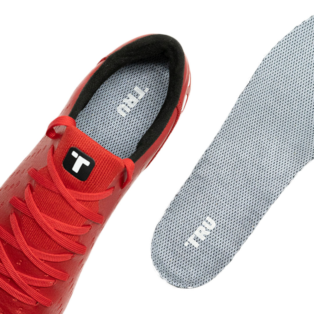 TRU TENACI - Firm Ground - Metallic Red
